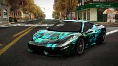 Ferrari 458 Ashber S6 for GTA 4