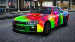 Nissan Skyline R34 Owyna S14 for GTA 4