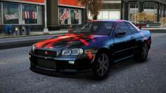 Nissan Skyline R34 Owyna S12 for GTA 4