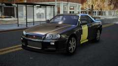 Nissan Skyline R34 Calosca S2 for GTA 4