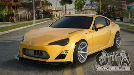 Toyota GT86 Vinen for GTA San Andreas