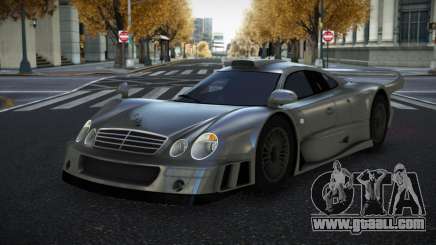 Mercedes-Benz CLK GTR Ewew for GTA 4