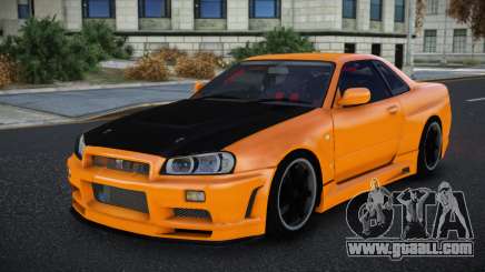 Nissan Skyline R34 Gagpi for GTA 4