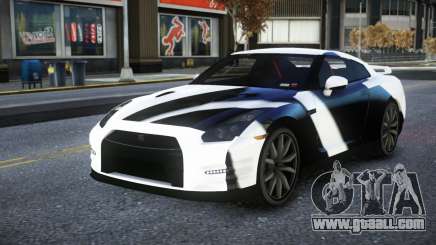 Nissan GT-R R35 Lersa S8 for GTA 4
