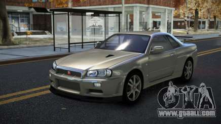 Nissan Skyline R34 Calosca for GTA 4