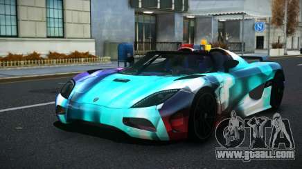 Koenigsegg Agera Jesca S2 for GTA 4