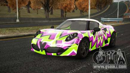 Alfa Romeo 4C Brigel S8 for GTA 4
