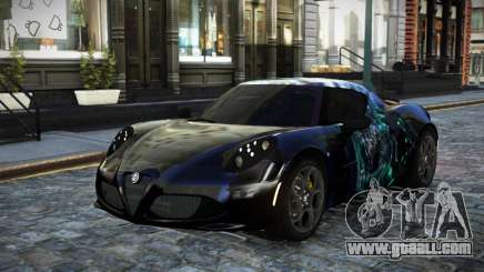 Alfa Romeo 4C Neygail S4 for GTA 4