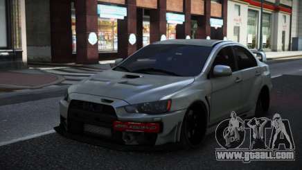 Mitsubishi Lancer Evolution X Iwit for GTA 4