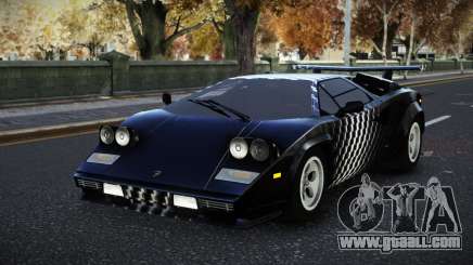 Lamborghini Countach Avasun S8 for GTA 4