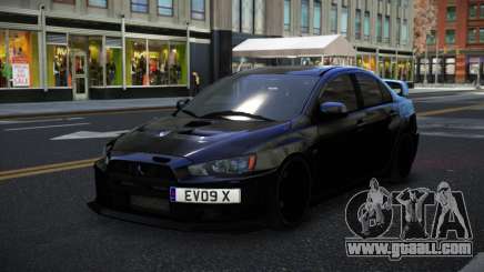 Mitsubishi Lancer Evolution X Tonjiwefo for GTA 4