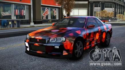 Nissan Skyline R34 Owyna S6 for GTA 4