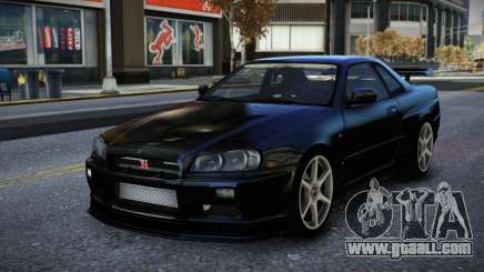 Nissan Skyline R34 Tuji for GTA 4
