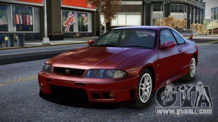 Nissan Skyline R33 Toqhaca for GTA 4