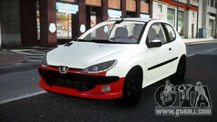 Peugeot 206 Taydajo for GTA 4