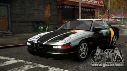BMW 850CSi Saberon S6 for GTA 4