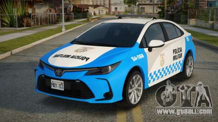 Toyota Corolla 2021 PMERJ 2025 for GTA San Andreas