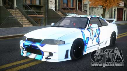 Nissan Skyline R33 Letyxis S2 for GTA 4