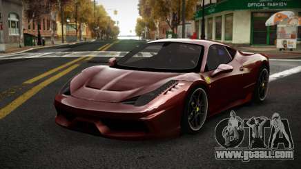 Ferrari 458 Ashber for GTA 4