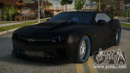 Chevrolet Camaro ZL1 Black 12th for GTA San Andreas