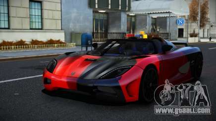 Koenigsegg Agera Jesca S3 for GTA 4