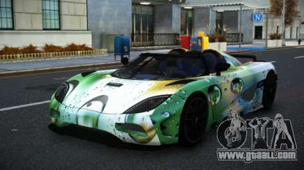 Koenigsegg Agera Jesca S8 for GTA 4