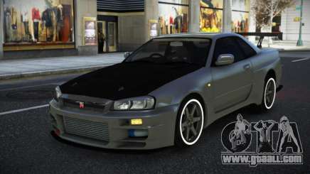 Nissan Skyline R34 Dopuy for GTA 4