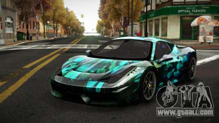 Ferrari 458 Ashber S6 for GTA 4