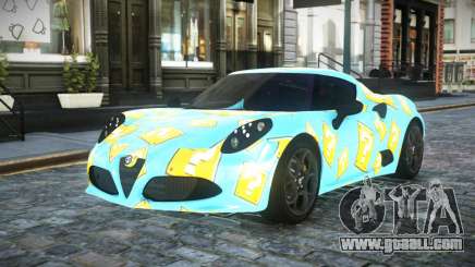 Alfa Romeo 4C Neygail S6 for GTA 4