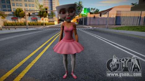 Ballerina Cappuccina from Fortnite for GTA San Andreas