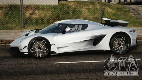 Koenigsegg Jesko Grey for GTA San Andreas