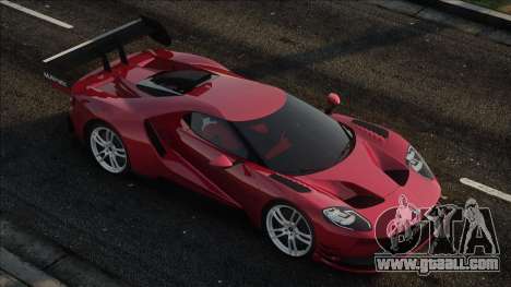 Ford GT 2017 RED for GTA San Andreas