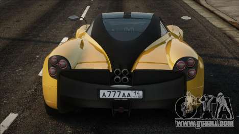 Pagani Huayra Yellow for GTA San Andreas