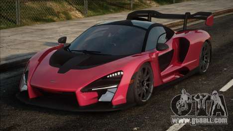 McLaren Senna Black Red for GTA San Andreas