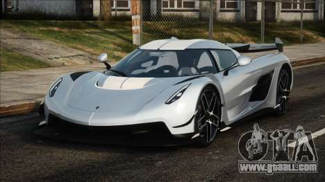 Koenigsegg Jesko Grey for GTA San Andreas