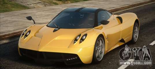 Pagani Huayra Yellow