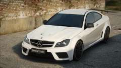 Mercedes-Benz C63 AMG White for GTA San Andreas