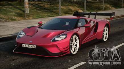 Ford GT 2017 RED for GTA San Andreas