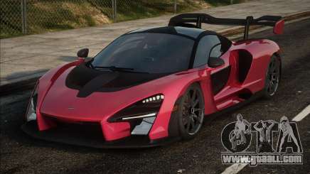 McLaren Senna Black Red for GTA San Andreas