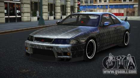 Nissan Skyline R33 Fersa S4 for GTA 4