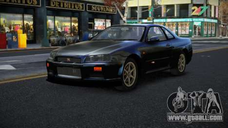 Nissan Skyline R34 Wuquroj for GTA 4