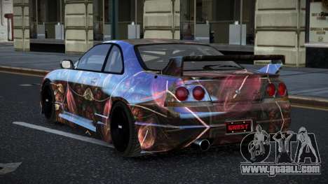 Nissan Skyline R33 GT-R Baslly S6 for GTA 4