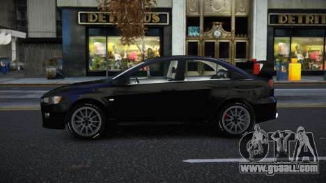 Mitsubishi Lancer Evolution X Zitugitop for GTA 4