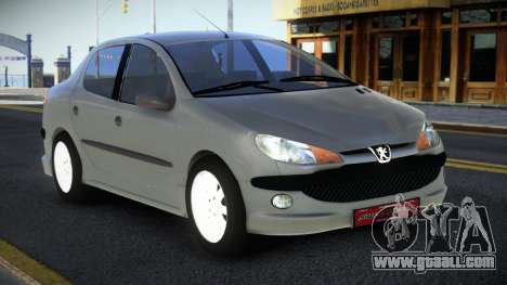 Peugeot 206 Belxav for GTA 4