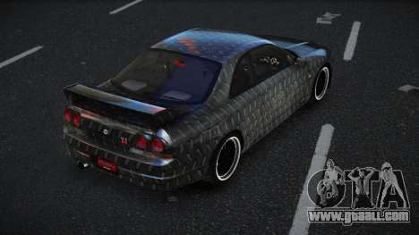 Nissan Skyline R33 Fersa S4 for GTA 4