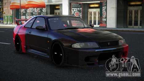 Nissan Skyline R33 GT-R Baslly S5 for GTA 4