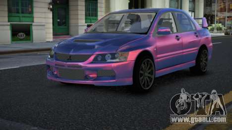 Mitsubishi Lancer Evolution VIII Yanop for GTA 4