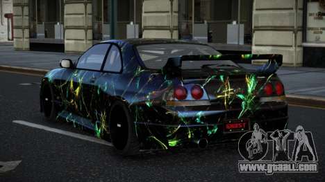 Nissan Skyline R33 GT-R Baslly S11 for GTA 4