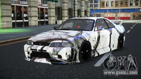 Nissan Skyline R33 GT-R Baslly S8 for GTA 4