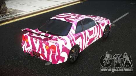 Nissan Skyline R34 Olasin S4 for GTA 4